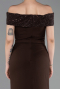 Long Brown Evening Dress ABU6217