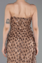 Long Copper Scaly Evening Dress ABU6224