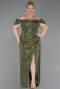 Long Scaly Plus Size Evening Dress ABU2973