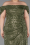 Long Scaly Plus Size Evening Dress ABU2973