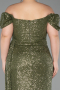 Long Scaly Plus Size Evening Dress ABU2973