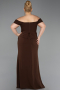 Long Brown Plus Size Prom Dress ABU6246