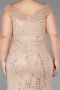 Long Beaded Formal Plus Size Dress ABU5936