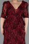 Long Scaly Plus Size Evening Dress ABU6149