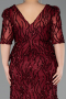 Long Scaly Plus Size Evening Dress ABU6149