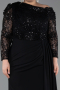 Long Black Formal Plus Size Dress ABU6213