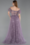 Long Lavender Evening Dress ABU6244