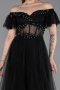 Long Black Evening Dress ABU6244