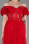 Long Red Evening Dress ABU6244