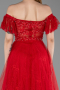 Long Red Evening Dress ABU6244