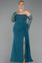 Long Chiffon Formal Plus Size Dress ABU6072