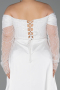 Long Beaded Plus Size Evening Gown ABU6093