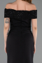 Long Black Evening Dress ABU6217