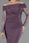 Long Lavender Evening Dress ABU6273