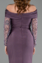 Long Lavender Evening Dress ABU6273