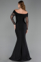 Long Black Evening Dress ABU6273