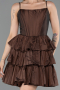 Short Brown Cocktail Dress ABK2656