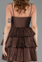 Short Brown Cocktail Dress ABK2656