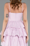 Short Powder Color Cocktail Dress ABK2656