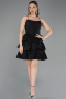 Short Black Cocktail Dress ABK2656