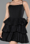 Short Black Cocktail Dress ABK2656