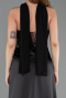 Long Black Satin Evening Dress ABU6276