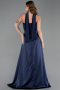 Long Navy Blue Evening Dress ABU6279