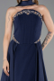 Long Navy Blue Evening Dress ABU6279