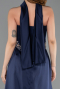 Long Navy Blue Evening Dress ABU6279