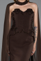 Long Brown Mermaid Prom Dress ABU6255