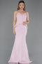 Long Powder Color Mermaid Prom Dress ABU6255