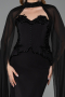 Long Black Mermaid Prom Dress ABU6255