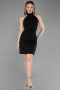 Short Black Cocktail Dress ABK2645