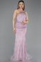 Long Lavender Dantelle Mermaid Evening Gown ABU6256