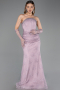 Long Lavender Dantelle Mermaid Evening Gown ABU6256