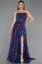 Long Fuchsia Evening Dress ABU6259