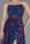 Long Fuchsia Evening Dress ABU6259