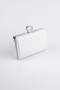 Silver Patterned Night Bag SH830
