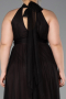 Brown Long Plus Size Evening Dress ABU3253