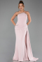 Long Powder Color Evening Dress ABU5737