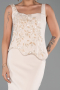 Long Beige Evening Dress ABU6225