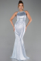 Long Light Blue Evening Dress ABU6295