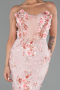 Long Powder Color Evening Dress ABU6299