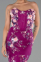 Long Violet Evening Dress ABU6299