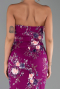 Long Violet Evening Dress ABU6299