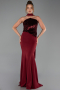 Long Burgundy Mermaid Prom Dress ABU5924