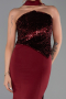 Long Burgundy Mermaid Prom Dress ABU5924