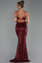 Long Burgundy Prom Gown ABU5980