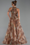 Long Olive Drab Evening Dress ABU6294