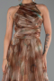 Long Olive Drab Evening Dress ABU6294